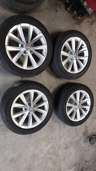 Originální kola Borbet 17" Rozměr 7jx17 et 42 rozteč 5x112m - 2