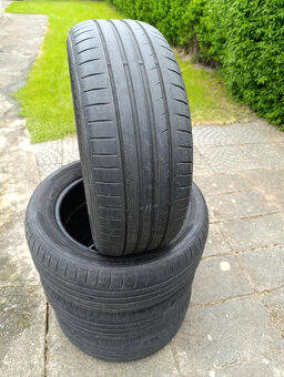 Prodám letní sadu pneu Dunlop 205/55 R16 91V - 2