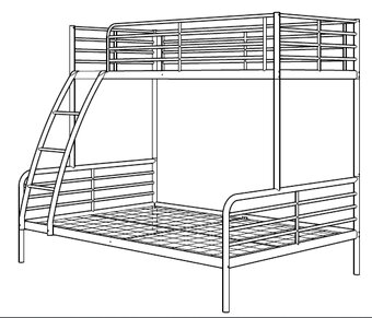 Patrová postel IKEA TROMSÖ - 2