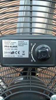 Ventilátor podlahový bubnový 90 cm 300 W - 2
