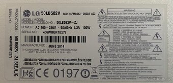 Televize LG 50LB582V - 2
