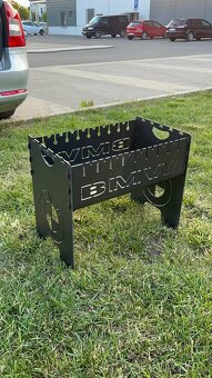 Stylový gril na dřevěné uhlí Mangal Мангал Grill - 2