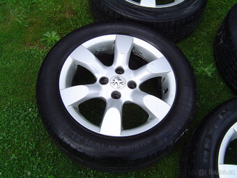 4 XLETNÍ HLINÍKOVÁ KOLA PEUGEOT 205/55 R16 - 2