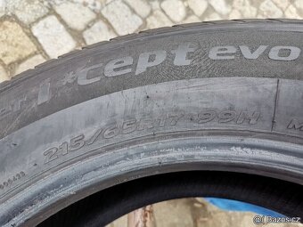 215/65/17 zimni pneu CONTI a HANKOOK 215/65 R17 - 2