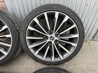 19" Elektrony SKODA 5x112 s pneu 235/40 R19 - 2