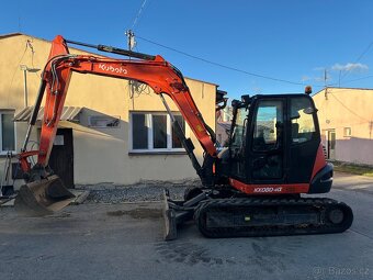 Pásový bagr Kubota KX080-4,8315kg,r.v2016 - 2