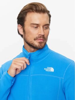 THE NORTH FACE BLUE -M (M-L)🤩 Glacier  FLEECE BUNDA - 2