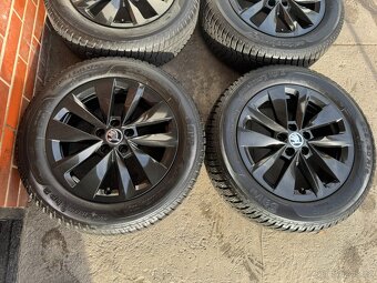 Alu 16" 5x100 škoda Cortadero Black zimní 95% KAMIQ TOP - 2