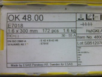 svařovací elektrody - 2