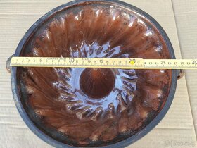 RETRO - kamenina bábovka - 2