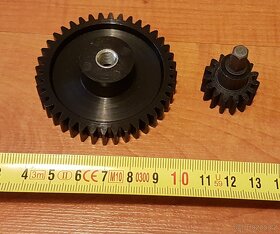 plastová ozubená kola z polyamidu soukolí - 2