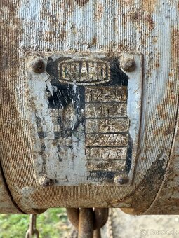 Brano, řetězový kladkostroj 1,6 t - 2