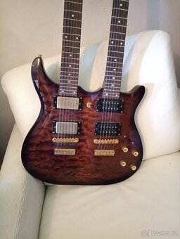 Prodam Guitar Career Double Neck 6/12 Electric. - 2