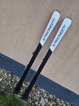 Lyže 156cm (po servisu za 800Kč) - 2