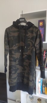 Dlouhá maskovaná mikina - 2