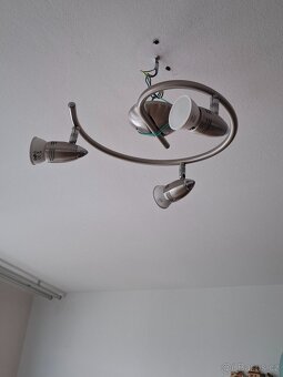 2 lustry s 6 led žárovkami - 2