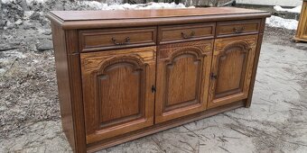 Masivní rustikální komoda - 2