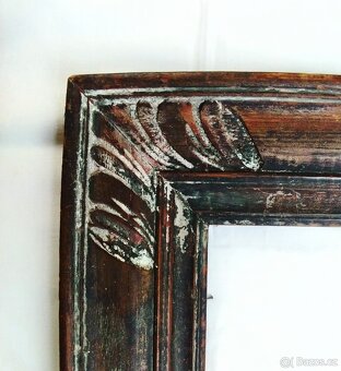 Starožitný dřevěný rám - 2