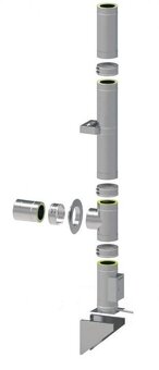 Nerezový komín - 2