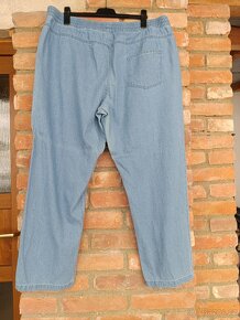 Dámské bavlněné kalhoty nadměrná velikost - 2