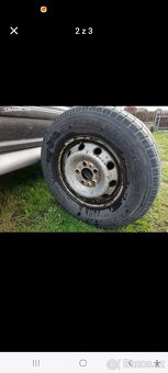 Zimní pneu 225/70 R15C disky Iveco - 2