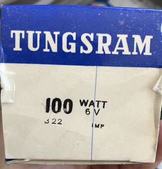 Žárovky TUNGSRAM 6V 100W - 2