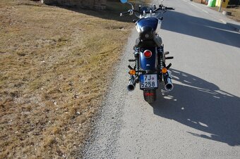 Royal Enfield Super Meteor 650 Celestial Blue 1880km - 2