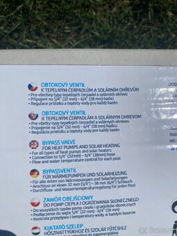 Třícestný regulační ventil. Obtokový ventil. - 2
