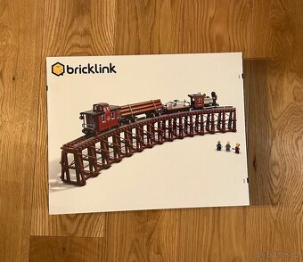 LEGO Bricklink series 910035 Přeprava dřeva po železnici - 2