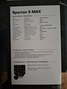 Chladič Spartan 5 MAX - 2