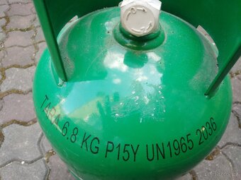 Pb lahev 5kg plná - propan - 2