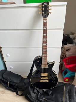 Elektricka kytara ESP LTD EC-256 BLK - 2