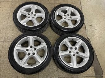 Alu kola R17 OPEL 225/45R17, letní pneu 7mm,5x110 - 2