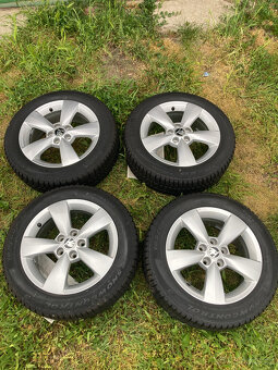 Alu kola 5x100 Škoda Fabia 3 se zimními pneu 185/60 R15 - 2