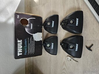 Thule Wingbar 961 (118 cm) + Patky 753 - 2