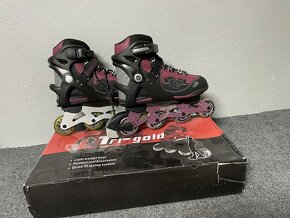 Nové inline brusle TRI-GOLD - 2