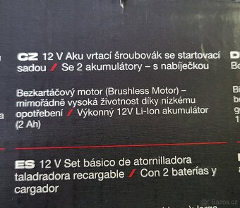 Parkside aku vrtacka / sroubovak - 2
