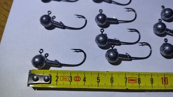 Jigové hlavičky 10 g – 15 ks, 4 cm - 2