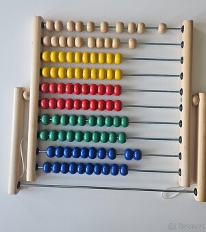 Dřevěné počítadlo Ikea - 2