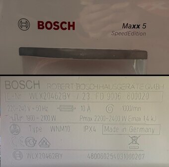 Pračka BOSCH - 2