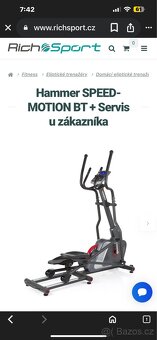 Eliptický trenažer Hamer - 2