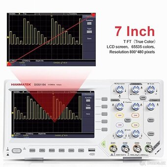 digitální osciloskop Hanmatek DOS1104 - 2