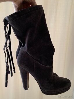 Prada kozačky, pravá kůže. Made in Italy. vel. 36,5 - 2