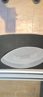 Prodám svítidla halogen, kombinace skla a nerezu - 2