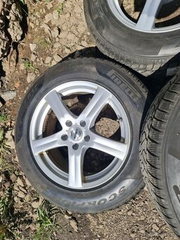 Zimní alu audi 5x112 7,5jx17 et35 - 2