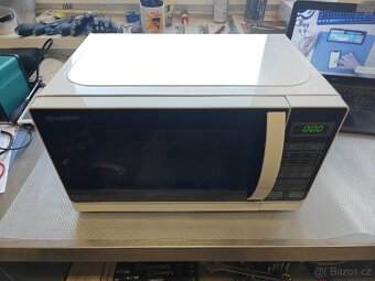 Mikrovlnná trouba Sharp + gril - 2