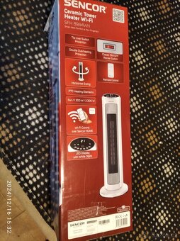 keramické topidlo sencor 8994 WH - 2