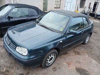 Vw golf 3,3.5, 4 cabrio náhradní díly. - 2
