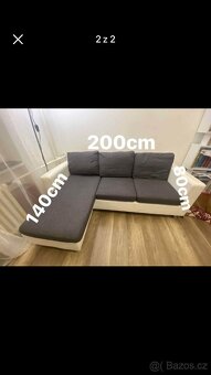 SEDACI SOUPRAVA EKO KŮŽE PLUS LÁTKA - 2