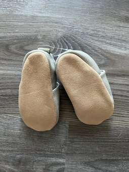 Nové Dětské kožené capáčky / boty pro miminko nazouvací - 2